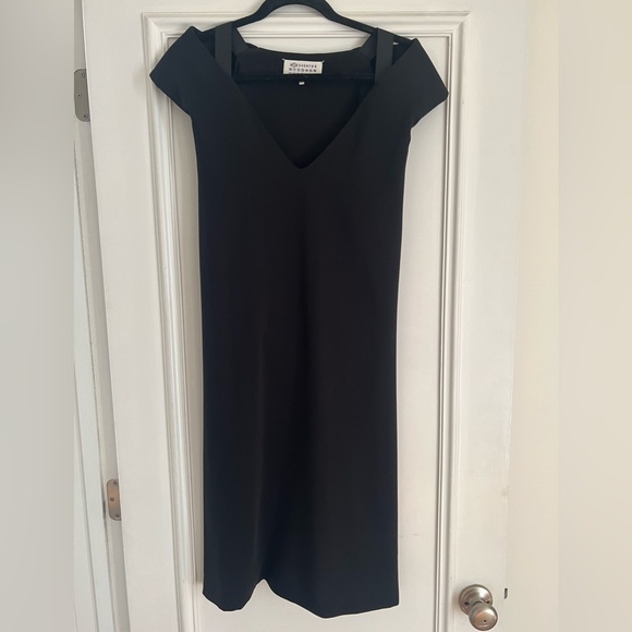 MM6 Maison Margiela black shift dress 44 6-8 M - Picture 15 of 15